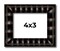 4x3 Bamboo Picture Frame with UV-Resistant Acrylic & Acid Free Backing, Available in 4 Finishes - Brown, Black, Gold, and Natural